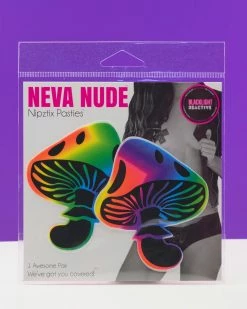 Neva Nude Trippin' Toadstool Nipple Pasties