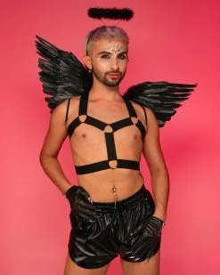 Leg Avenue Black Wings & Halo Accessory Kit 6 Leg Avenue Black Wings & Halo Accessory Kit -ravewonder shop RW 083122 603 1315af76 fb0c 4efc abf4 12f3148ed361