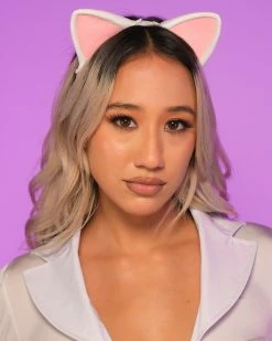 Leg Avenue Latex Kitty Ear Headband