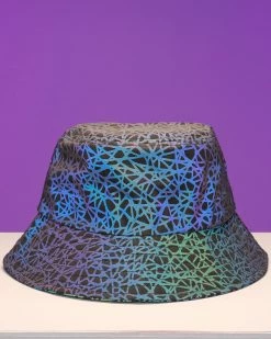 AE Shattered Flash Reflective Bucket Hat -ravewonder shop RW 090622 152
