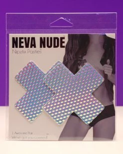 Neva Nude MINECRAFTY 3D IRIDESCENT PASTIES