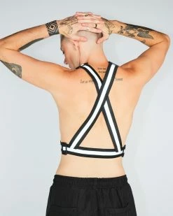 AE Danger Zone Neon Reflective Buckle Vest -ravewonder shop RW 093022 3325