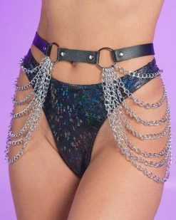 AE All Chained Up Faux Leather Belt