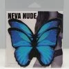 Neva Nude Blue/Black Glitter Butterfly Pasties