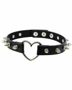 AE Heart Spike Choker 20 AE Heart Spike Choker -ravewonder shop blk 0833d838 ee84 401f 93b4 74352d0ad82a