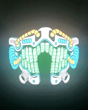 AE Robot Sound Activated LED Mask 3 AE Robot Sound Activated LED Mask