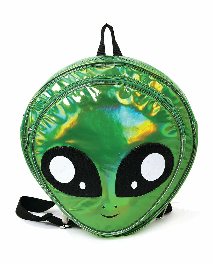 Comeco Inc Alien Holographic Backpack 2 Comeco Inc Alien Holographic Backpack - Image 2