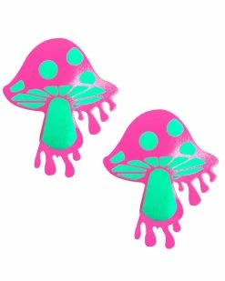 Melty Shroom UV Blacklight Neva Nude Pasties 5 Melty Shroom UV Blacklight Neva Nude Pasties -ravewonder shop ezgif 5 08dd89d828