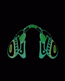 AE Gas Mask Sound Activated LED Mask