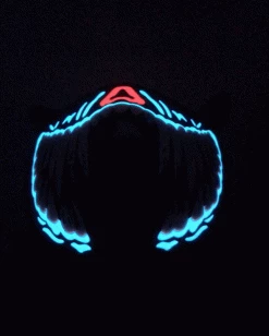 AE Sink Your Fangs Sound Activated LED Mask