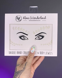 Uniflying Mystic Glow In The Dark Face Jewel