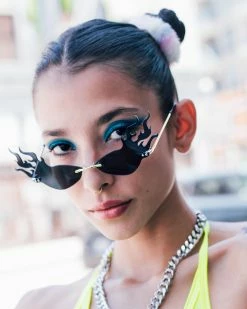 AE If Looks Could Burn Fire Glasses 11 AE If Looks Could Burn Fire Glasses -ravewonder shop flameglasses