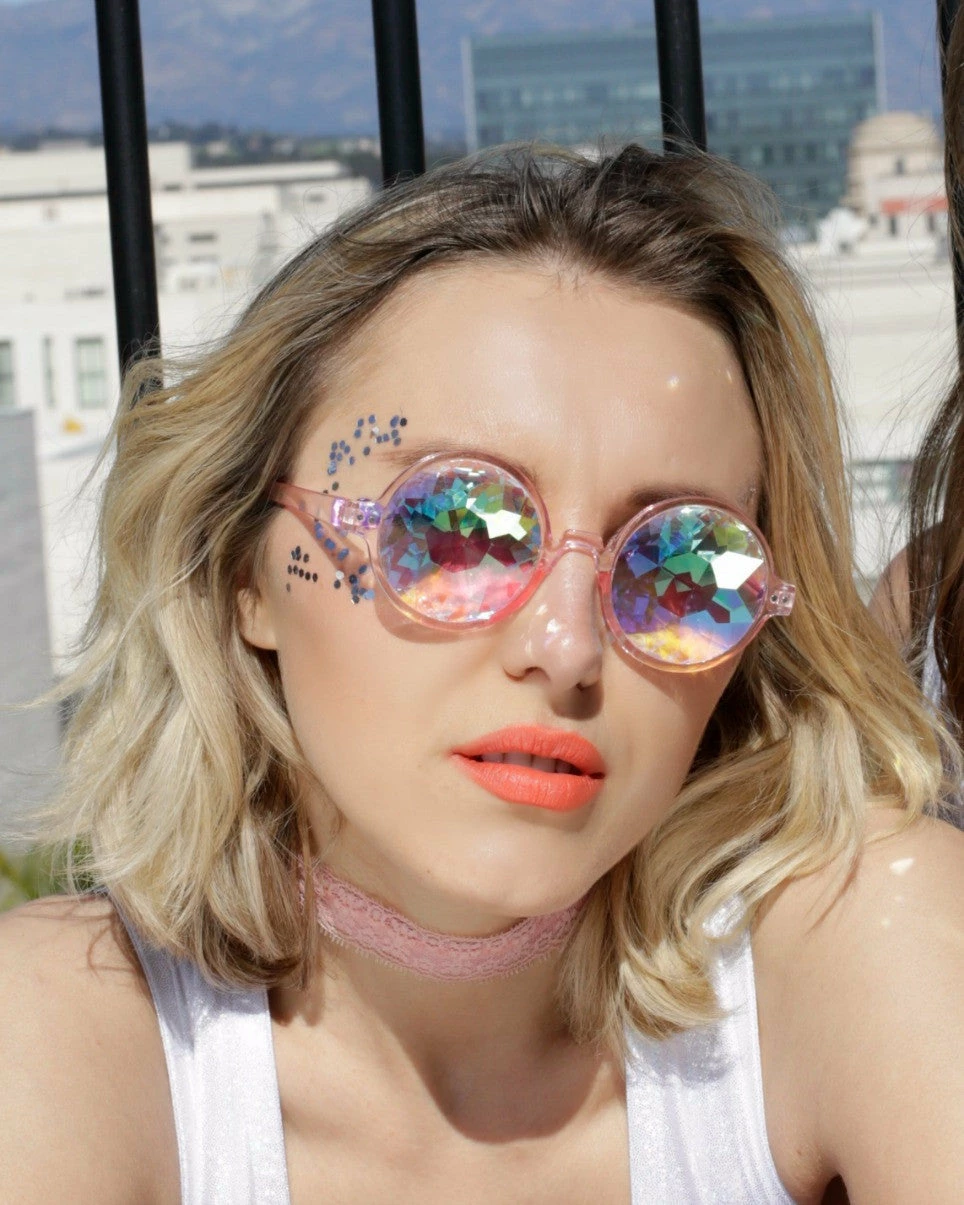 AE Retro Round Kaleidoscope Glasses 10 AE Retro Round Kaleidoscope Glasses - Image 10