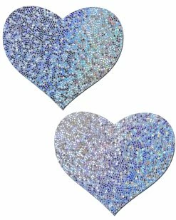 Pastease Heart Solid Glitter Nipple Pasties -ravewonder shop hrt glt sl p 43831.1500488269 2