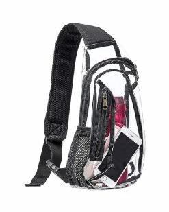 AE Clear Cross-Body Shoulder Bag -ravewonder shop m029