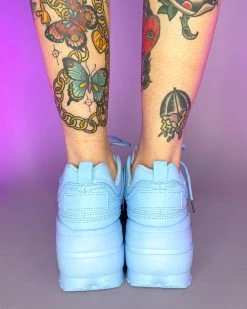 Berness Shoes Blue Walkin' On A Dream Sneakers -ravewonder shop p21 be450343 738c 4455 b6bb c53b719aa77b