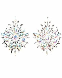 Uniflying Iridescent Self-Adhesive Jewel Pasties -ravewonder shop pasties