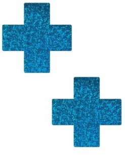 Pastease Plus X Solid Glitter Nipple Pasties -ravewonder shop pls glt tq p 06428.1515008246