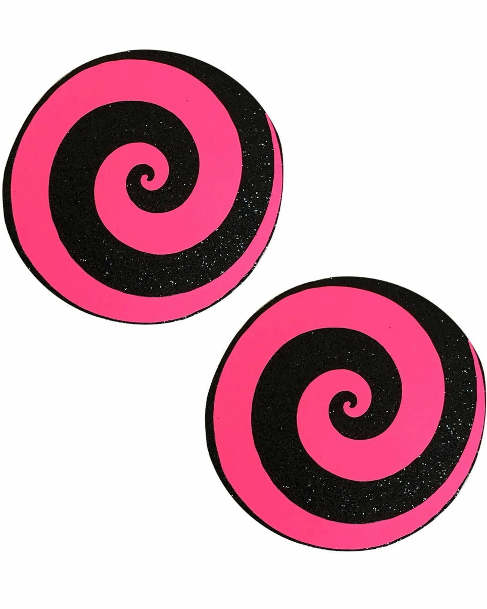 Neva Nude Pink Care Bear Stare Blacklight Reactive Spiral Nipple Pasties 3 Neva Nude Pink Care Bear Stare Blacklight Reactive Spiral Nipple Pasties - Image 3