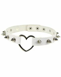 AE Heart Spike Choker 23 AE Heart Spike Choker -ravewonder shop white 33f16a24 a9d3 4459 bca8 f954eb2daa42