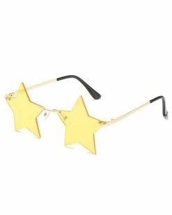 AE Yer A Star Sunglasses -ravewonder shop yellow star